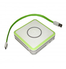 Универсальный внешний стек-аккумулятор G-POWER STX6000II J32II на 5000mAh с QI модулем 
