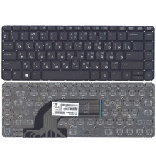 Клавиатура для ноутбука HP ProBook 430 G2 440 G2 445 G2 с подсветкой черная без рамки 