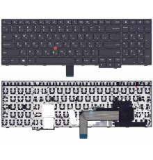 Клавиатура для ноутбука Lenovo Thinkpad Edge E550 E550C E555 E560 E565 черная 