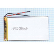 Аккумулятор Li-Pol (батарея) 3*60*110мм 2pin 3.7V/3500mAh