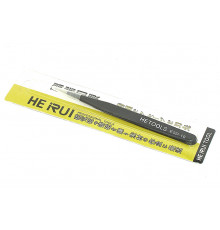 Пинцет HETOOLS ESD-10 прямой, чёрный 120мм 