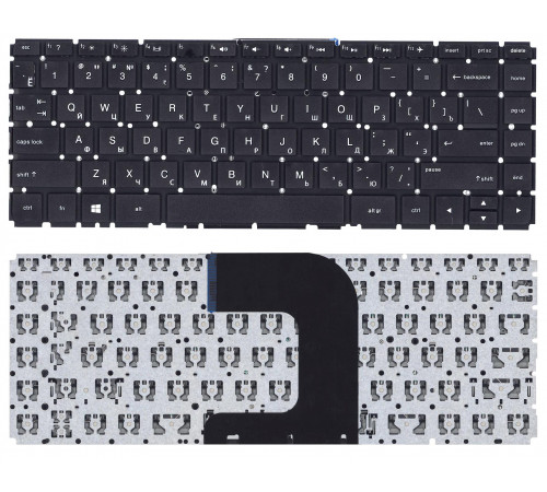 Клавиатура для ноутбука HP Pavilion 14-AC черная 