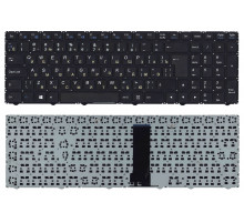 Клавиатура для ноутбука DNS Clevo WA50SFQ широкий Enter  черный