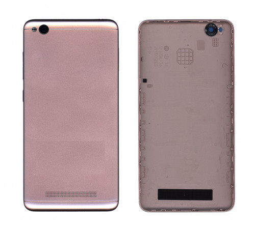 Задняя крышка для Xiaomi Redmi 4A розовая с разбора