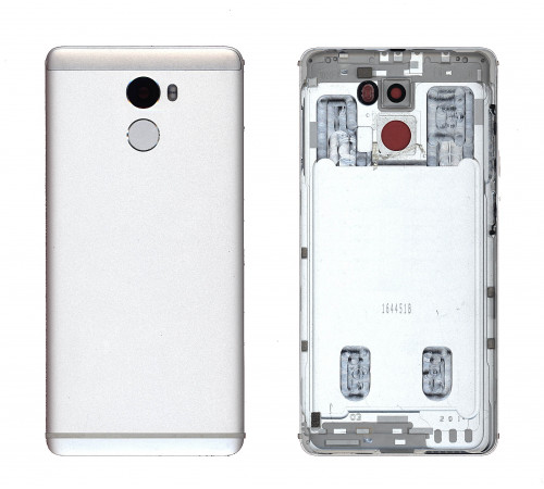 Задняя крышка для Xiaomi Redmi 4 серебро 