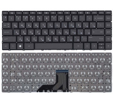 Клавиатура для ноутбука HP Envy 13-AD черная с подсветкой