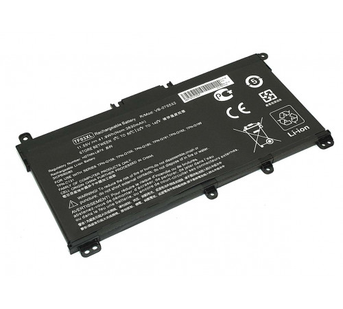 Аккумуляторная батарея для ноутбука HP TPN-C131 (TF03-3S1P) 11.55V 41.9Wh OEM черная
