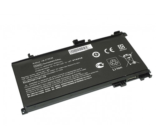 Аккумуляторная батарея для ноутбука HP TPN-Q173 (TE04-4S1P) 15.4V 3000mAh OEM черная
