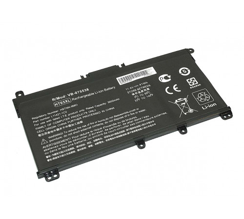 Аккумуляторная батарея для ноутбука HP 250 G7 (HT03-3S1P) 11.4V 41Wh OEM черная