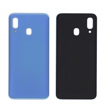 Задняя крышка для Samsung A405F Galaxy A40 (2019) голубая