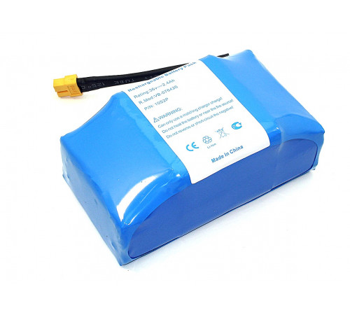 Аккумулятор 10S2P для гироскутера 36V 2.4Ah Li-ion 