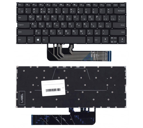 Клавиатура для ноутбука Lenovo Ideapad C340-14API  черная 