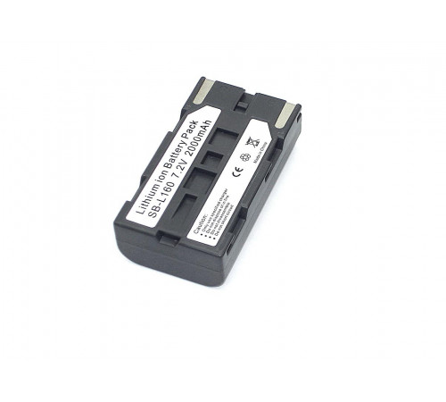 Аккумуляторная батарея для видеокамеры Samsung SC-L (SB-L160) 7.4V 2000mAh Li-ion