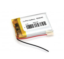 Аккумулятор Li-Pol (батарея) 5*30*40мм 2pin 3.7V/550mAh