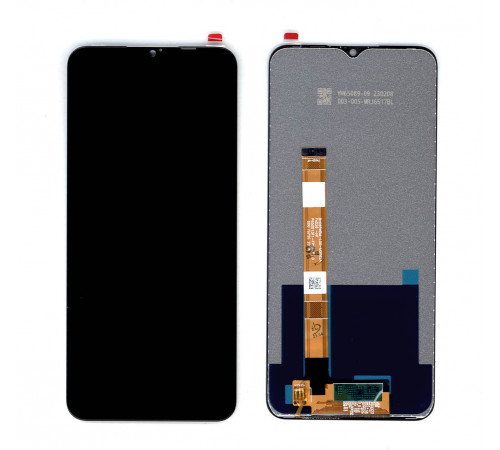 Дисплей для Realme Narzo 10, Narzo 10A в сборе с тачскрином черный