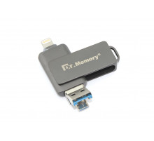 Флешка USB Dr. Memory 051 8Гб, USB 3.0, черный