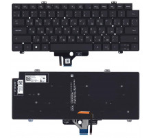 Клавиатура для ноутбука Dell Latitude 7520 9510 9520 черная с подсветкой