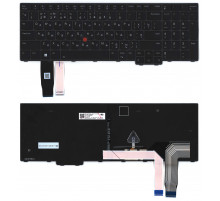 Клавиатура для ноутбука Lenovo Thinkpad P16s T16 gen1 черная