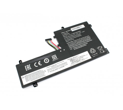 Аккумуляторная батарея для ноутбука Lenovo Legion Y7000 (L17M3PG2) 11.4V 4800mAh OEM средний шлейф
