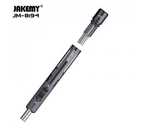 Отвертка Jakemy JM-8194 со встроенными битами