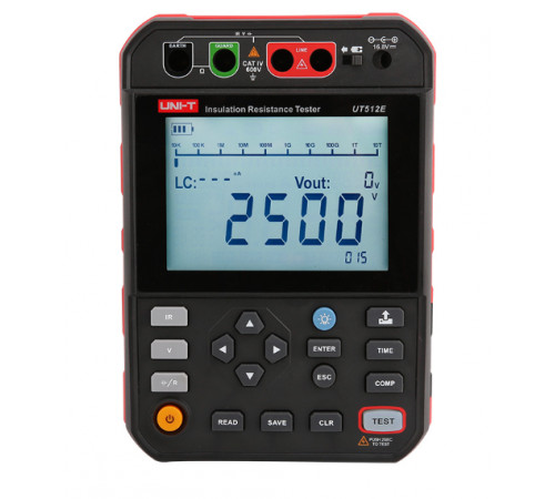 Тестер сопротивления изоляции UNI-T UT512E