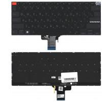 Клавиатура для ноутбука Asus Vivobook Pro 14 X3400 черная с подсветкой