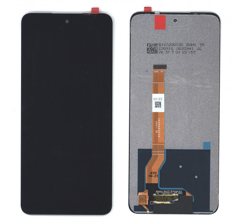 Дисплей для Realme C55 (RMX3710) в сборе с тачскрином черный