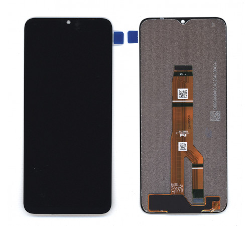 Дисплей (модуль) для Huawei Honor X6A в сборе с тачскрином черный