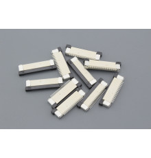 Разъем FPC  Half Coverage Bottom Contact 0.5K-BX-24PWB 24 pin высота 2мм шаг 0,5мм 10 шт