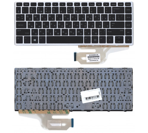 Клавиатура для ноутбука HP ProBook 640 G5 (120489) черная