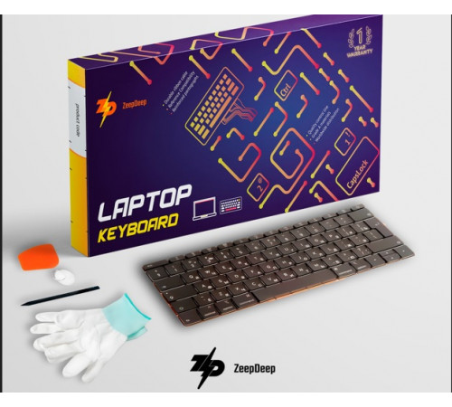 Клавиатура для Apple MacBook Pro Retina 13 A1708 Function Key Late 2016 Mid 2017 ZeepDeep Haptic