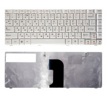 Клавиатура для ноутбука Lenovo IdeaPad U450 E45 белая