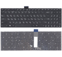 Клавиатура для ноутбука Asus X502 X502CA X502C черная (плоский Enter)